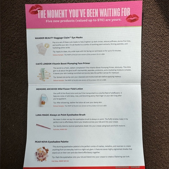 NIB February 2024 Ipsy Makeup Kit - Picture 3 of 5